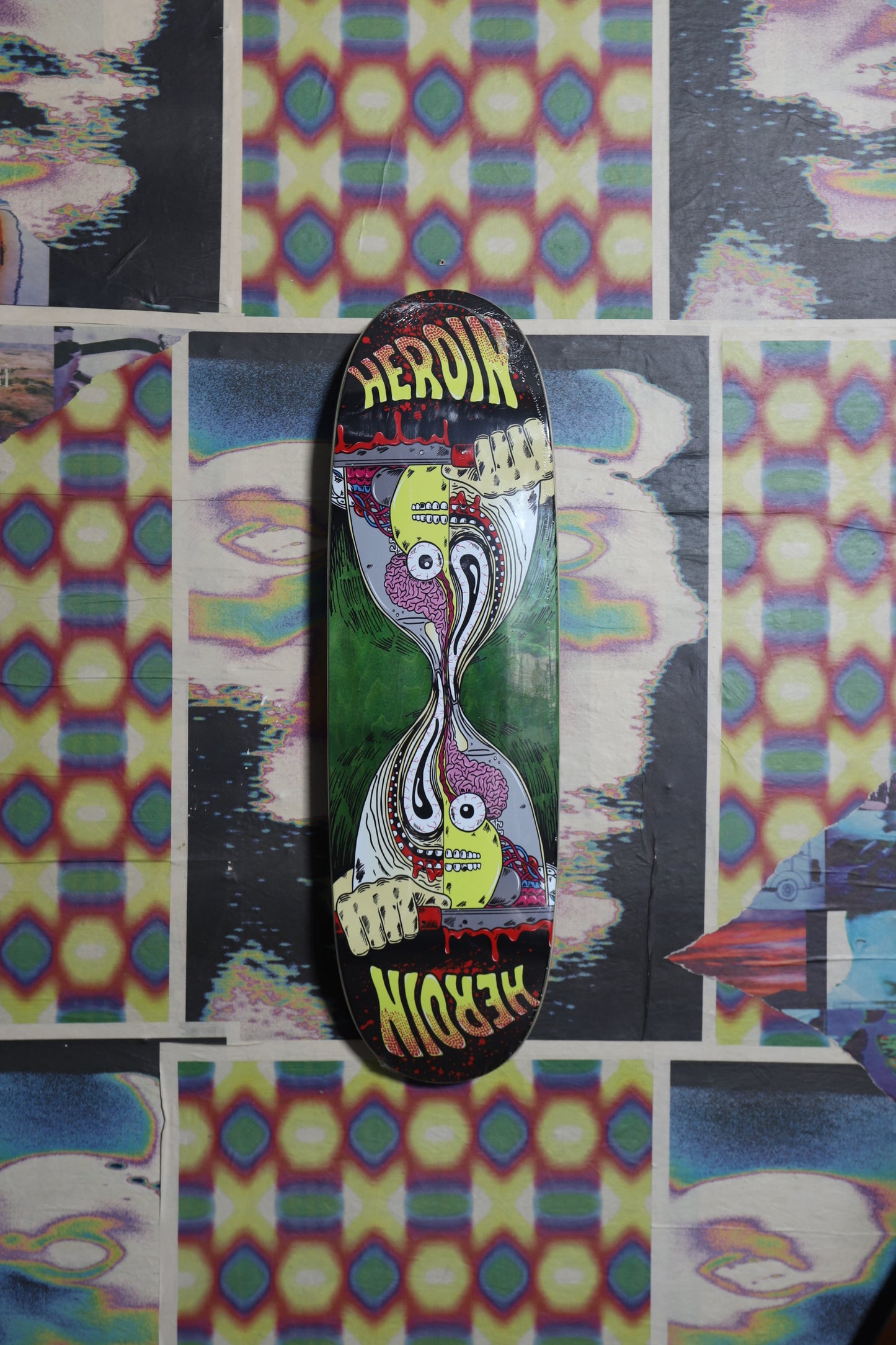 Heroin “Merged Anatomy” Egg Twin Shaped Deck 9.25