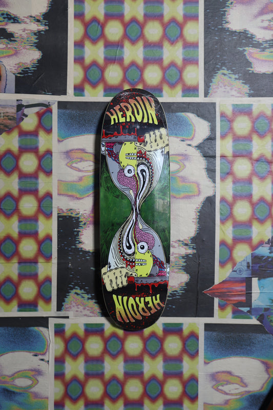 Heroin “Merged Anatomy” Egg Twin Shaped Deck 9.25