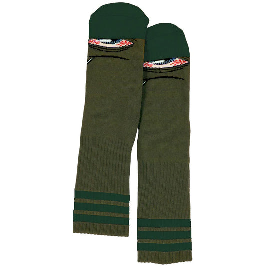 Toy Machine “Stoner Sect” Sock (Forest)