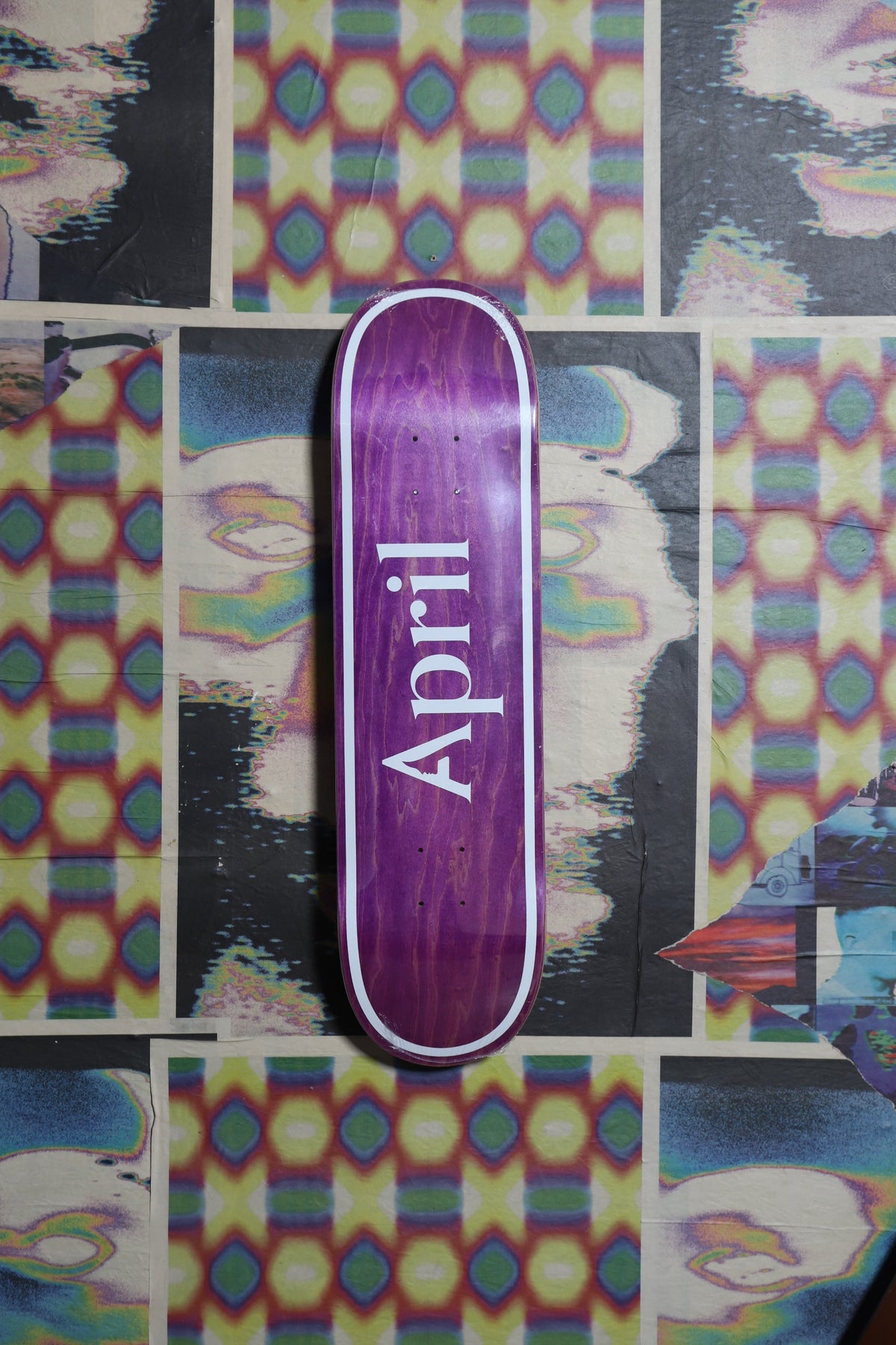 April “OG Logo” Deck 8.5 (Purple)