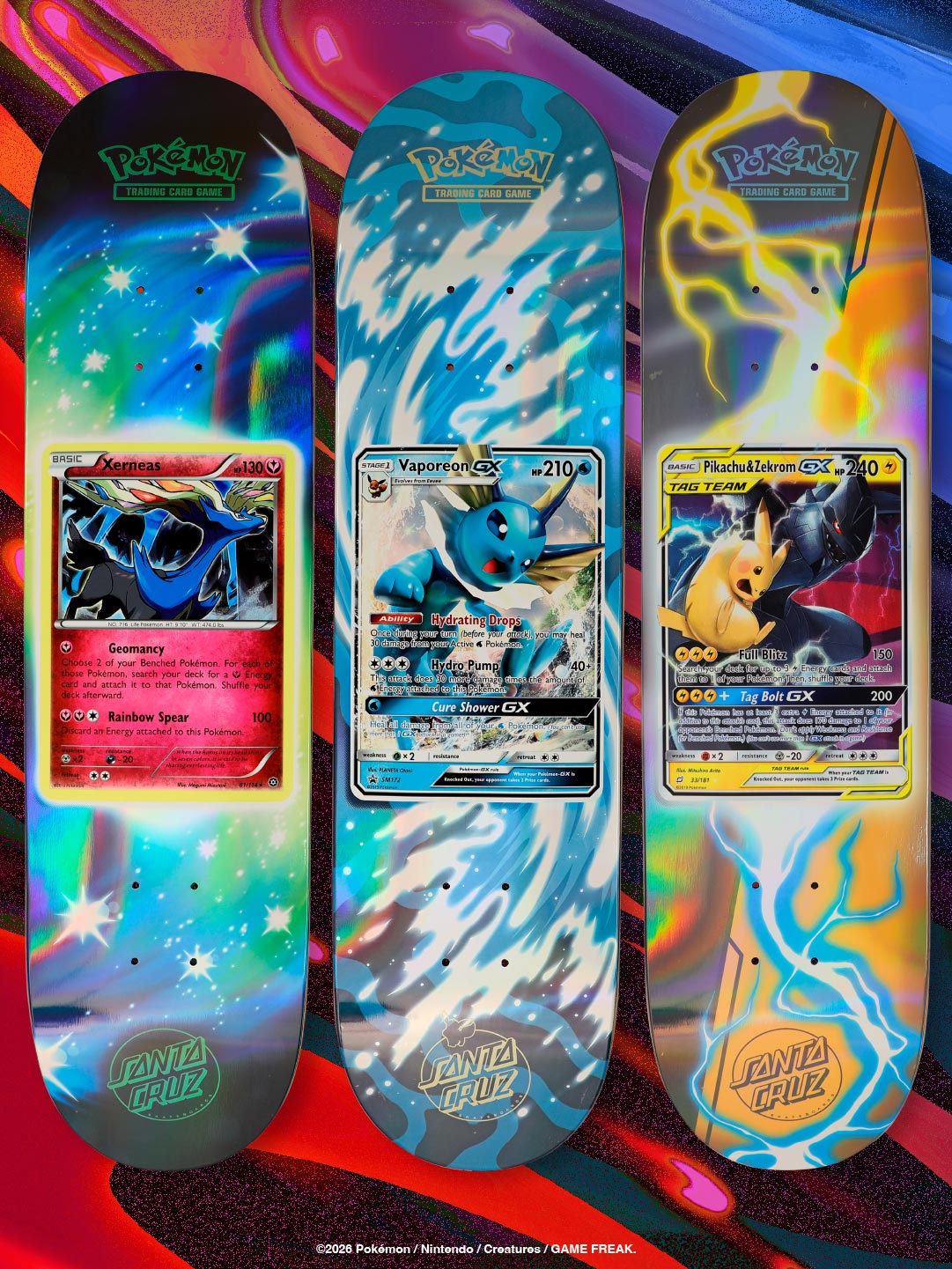 Santa Cruz X Pokémon “Blind Bag” Deck 8.0 / Grip Combo