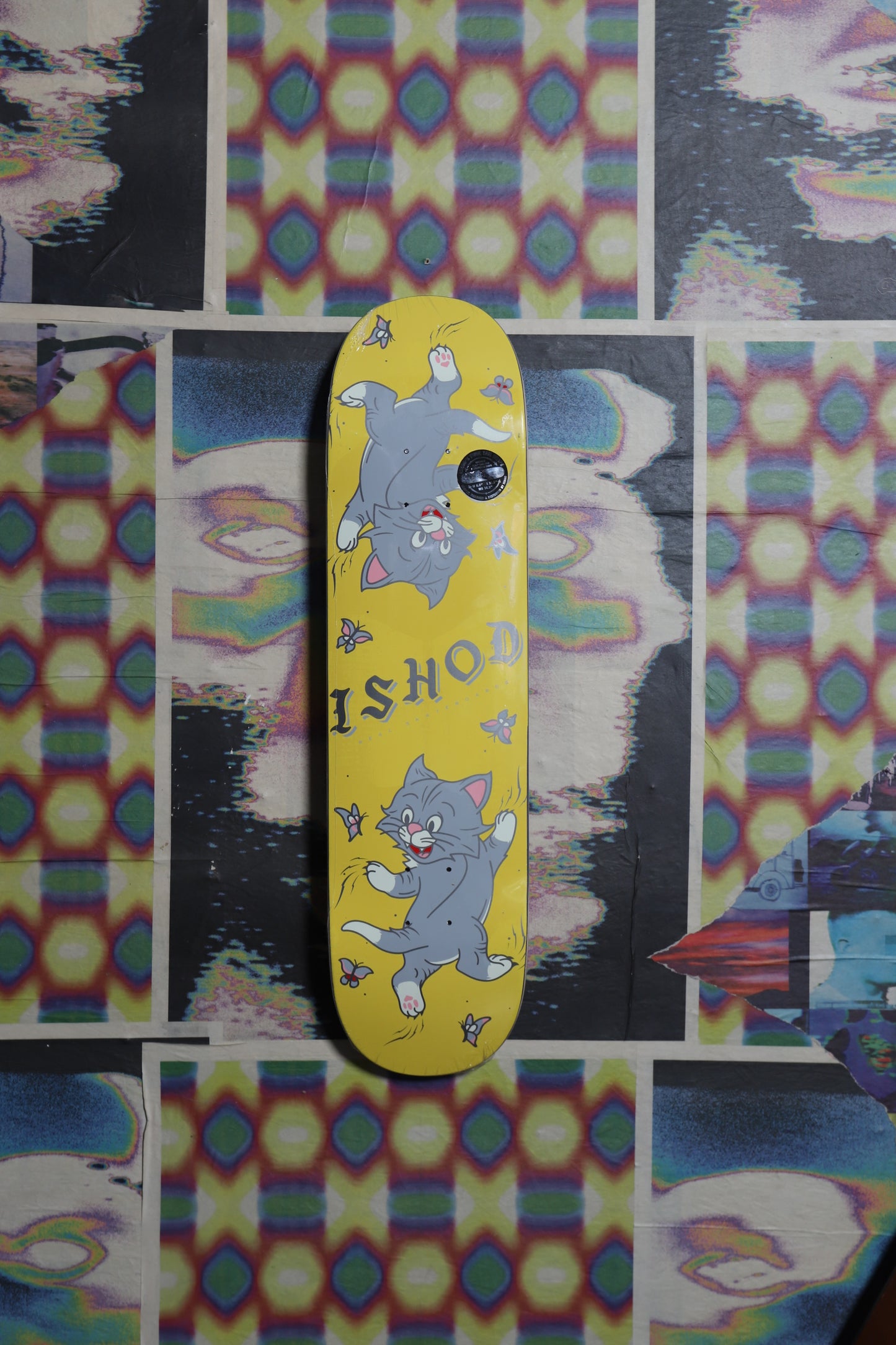 Real “Ishod Kitty” (Yellow) Twin Deck 8.0