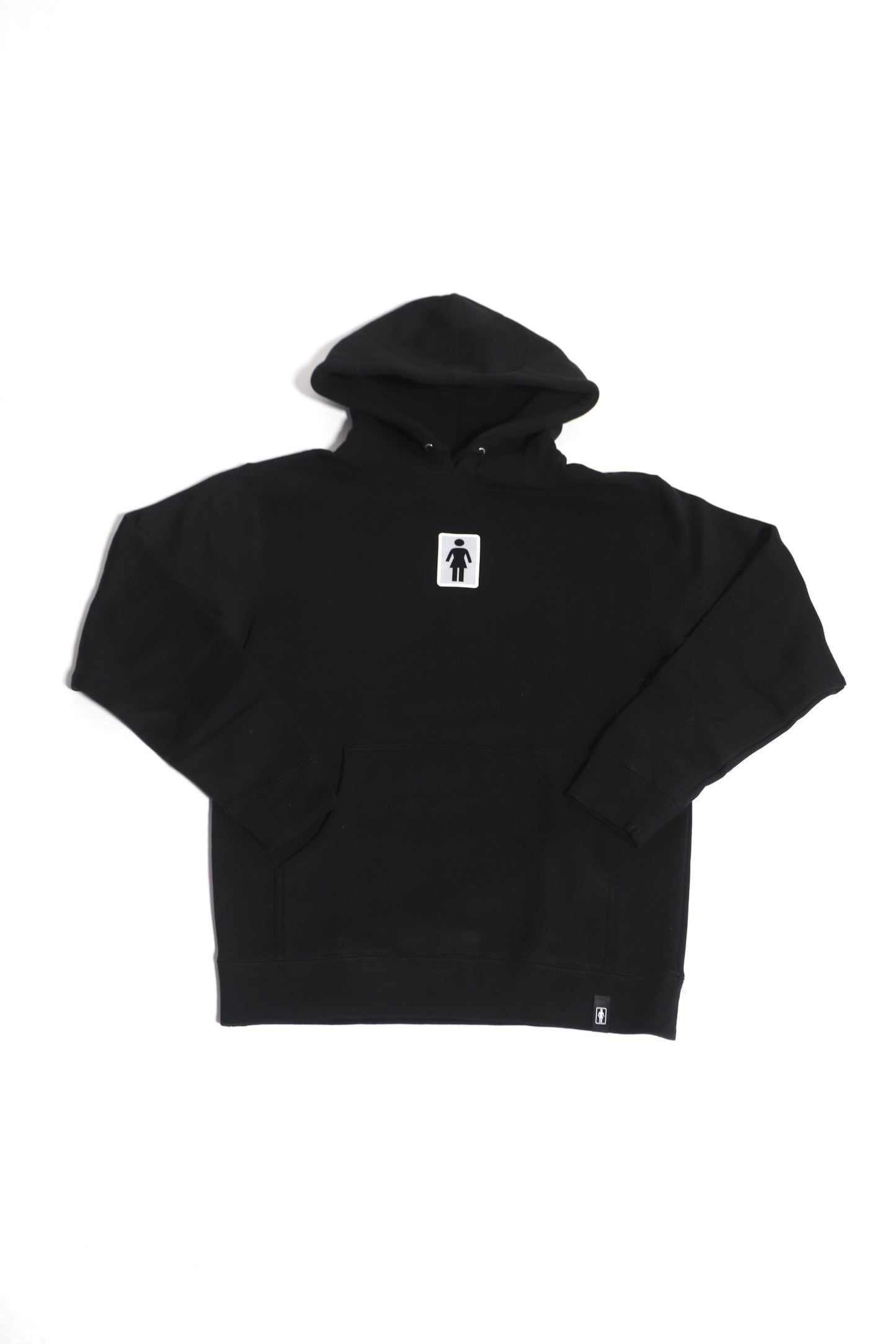 Girl OG Logo “Black/Silver” Hoodie
