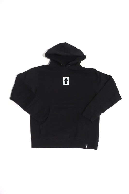 Girl OG Logo “Black/Silver” Hoodie
