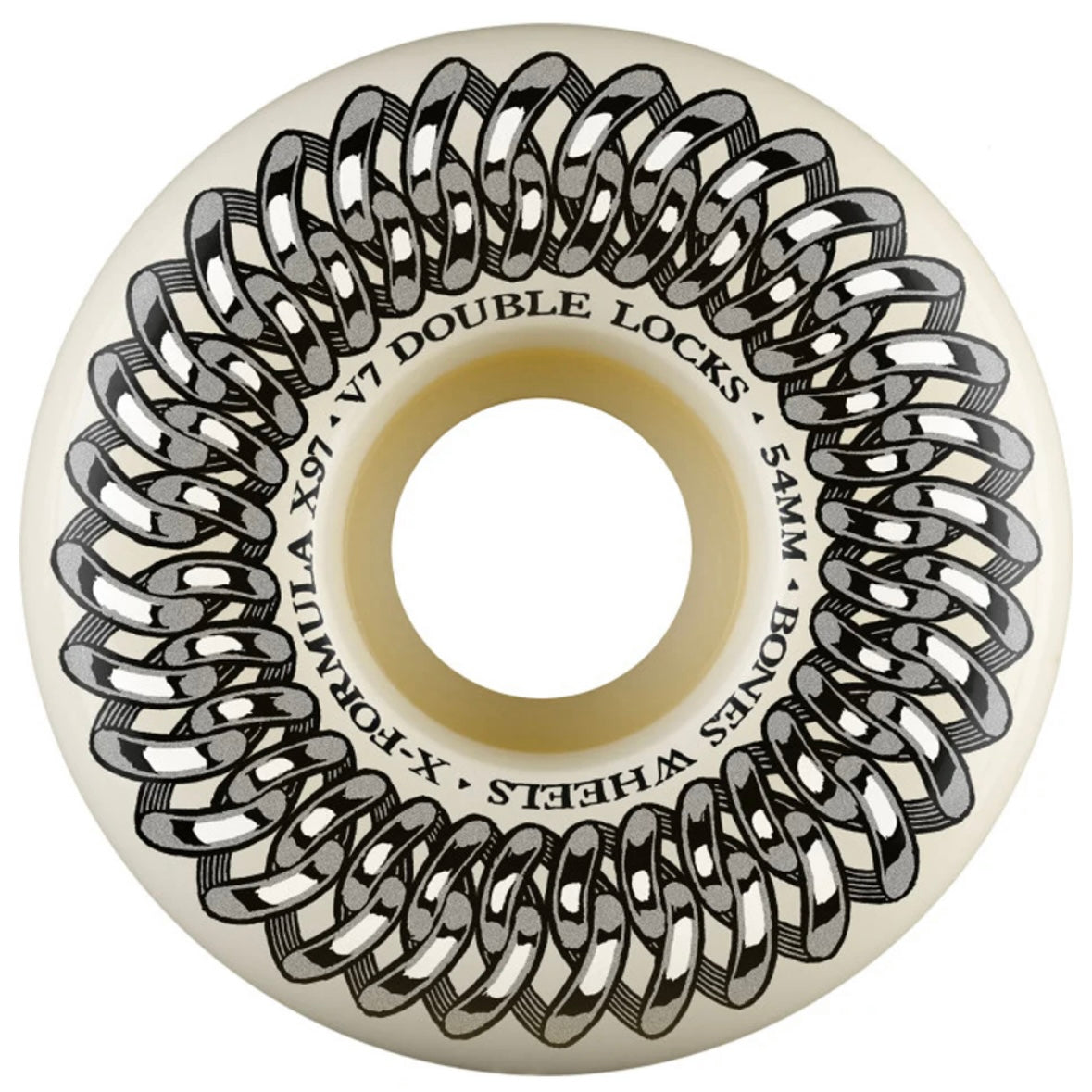 Bones X97 “Silver Chain” Double Locks V7 56mm