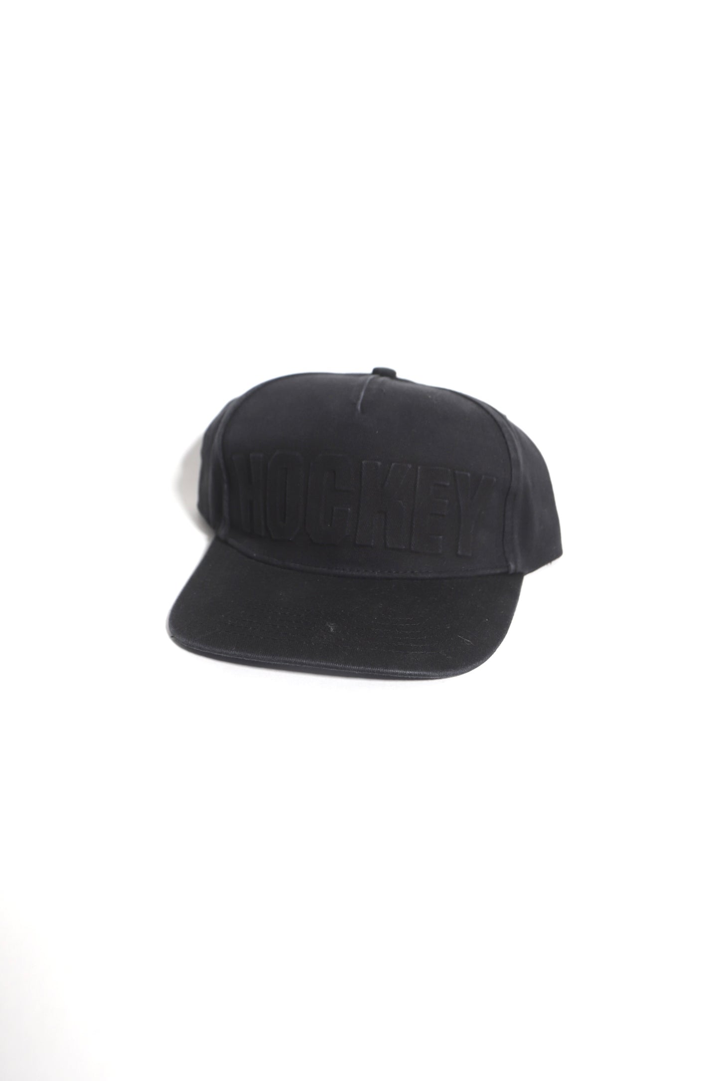 Hockey “Black” Embossed Hat