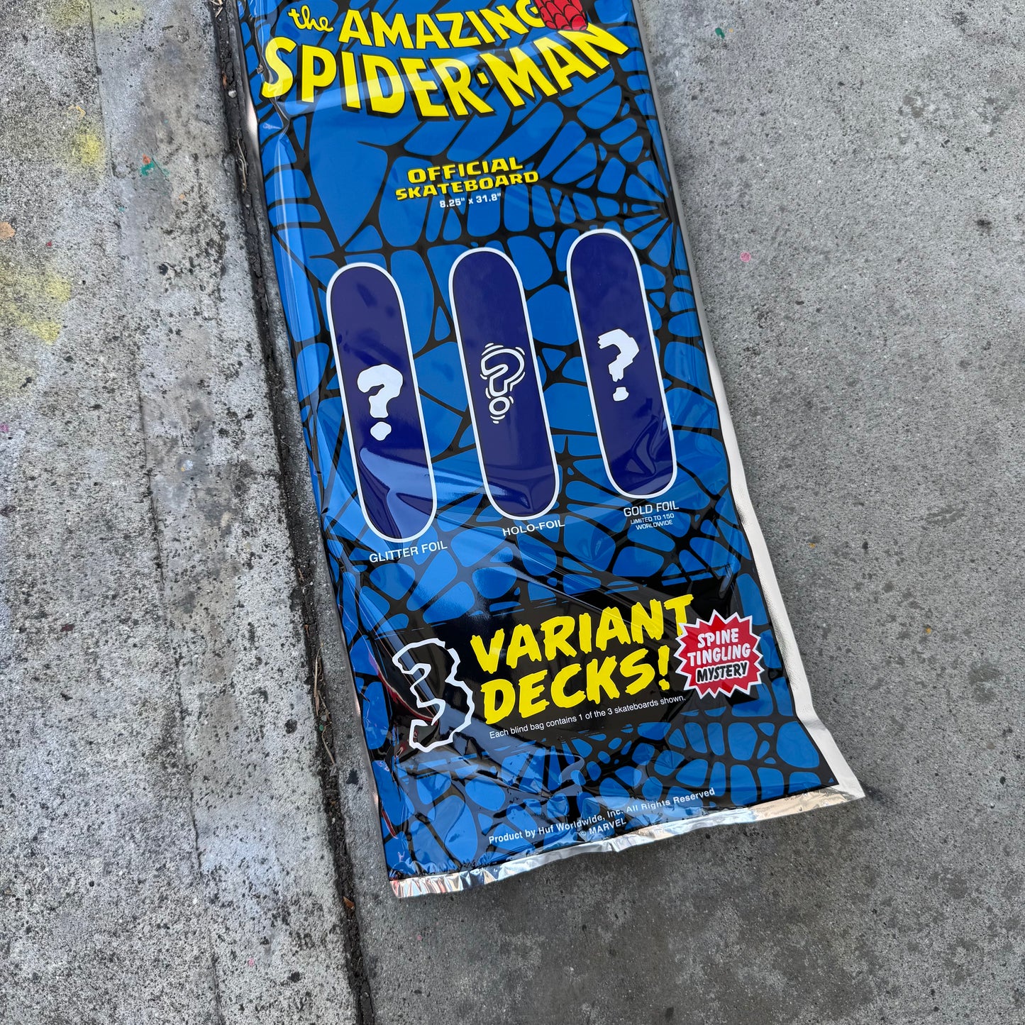 Spider-man X Huf Blind Bag 8.25