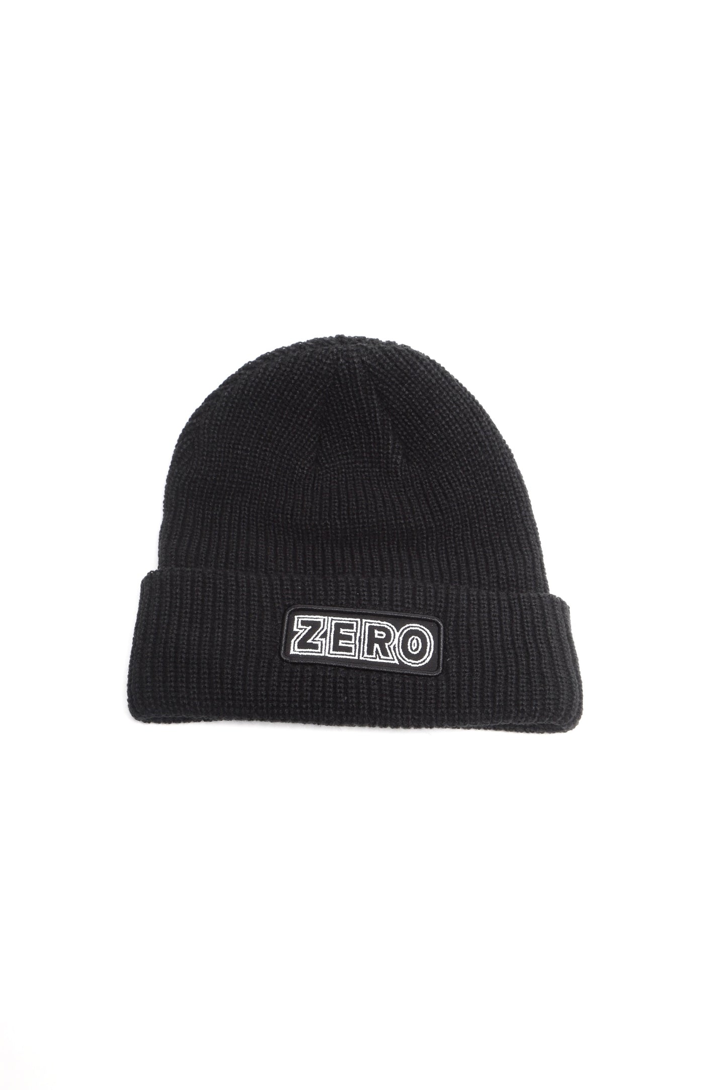 Zero Bold Outline “Black” Beanie