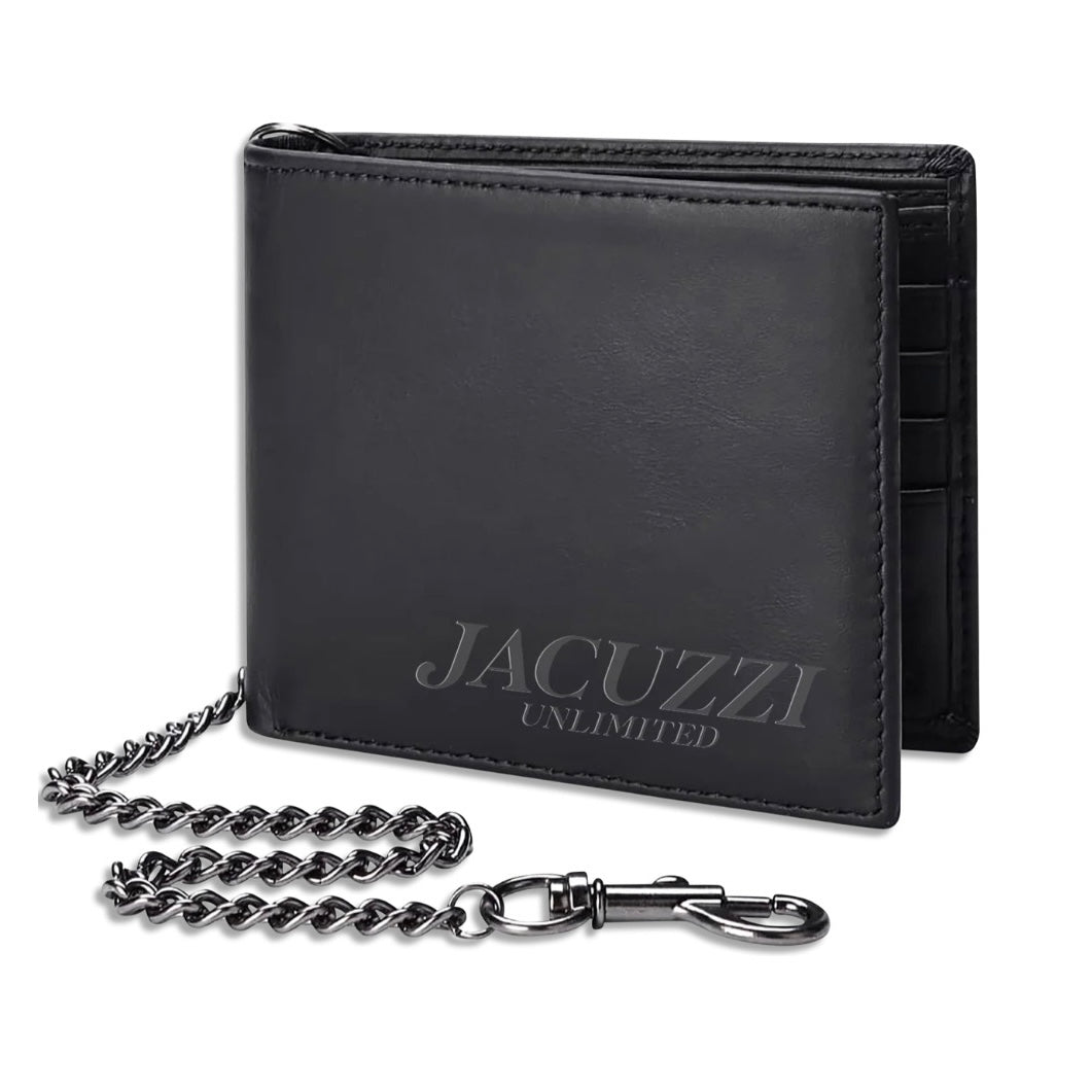 Jacuzzi Leather Chain Wallet