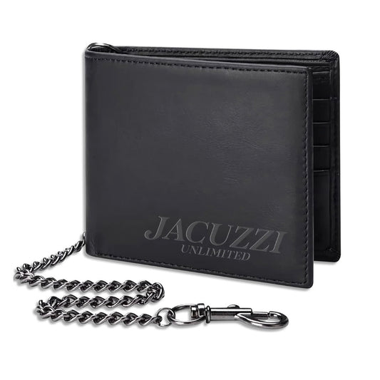 Jacuzzi Leather Chain Wallet