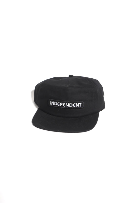 Independent “Black” Bar Logo Hat