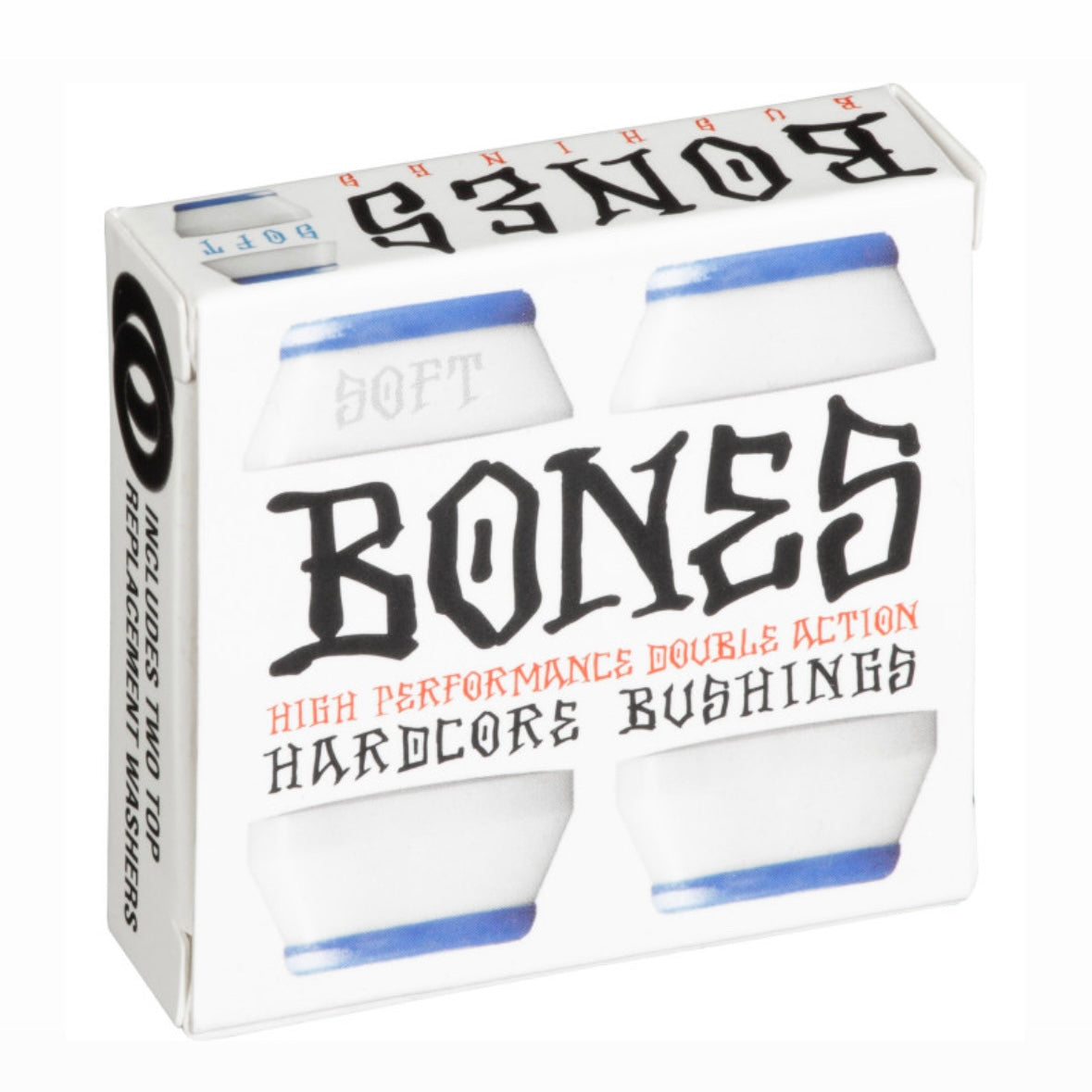 Bones “Soft” Bushings White/Blue