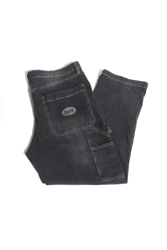 April Washed Denim Pants