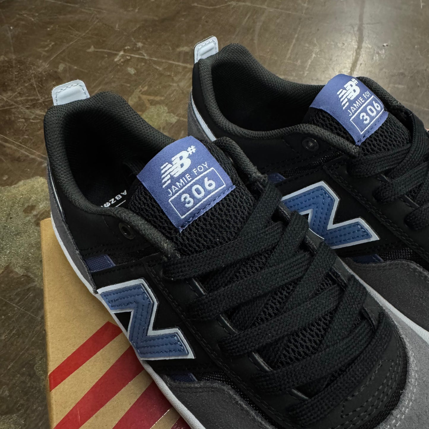 Jamie Foy 306 New Balance Black/Grey/Blue