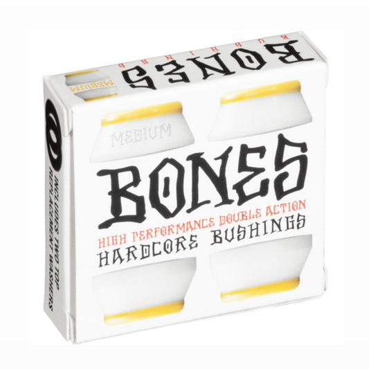 Bones “Medium” Bushings White/Yellow