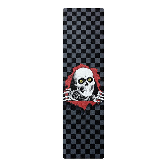 Powell Peralta Ripper Checker “Black” 10in Grip Tape