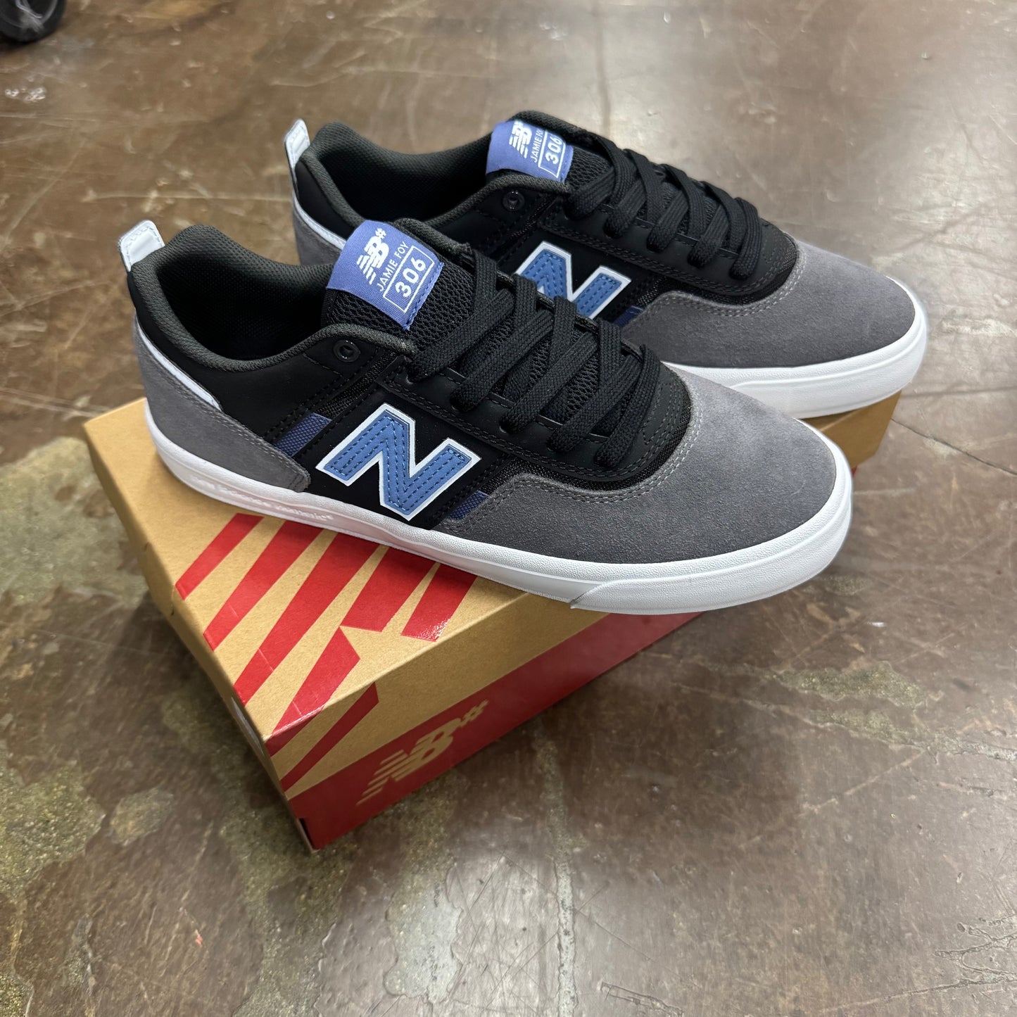 Jamie Foy 306 New Balance Black/Grey/Blue