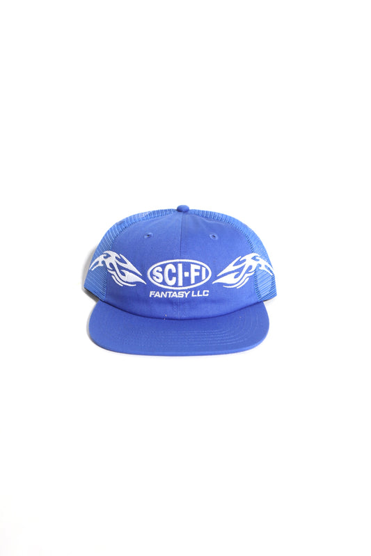 Sci-Fi Fantasy “Blue” Tribal Trucker Hat