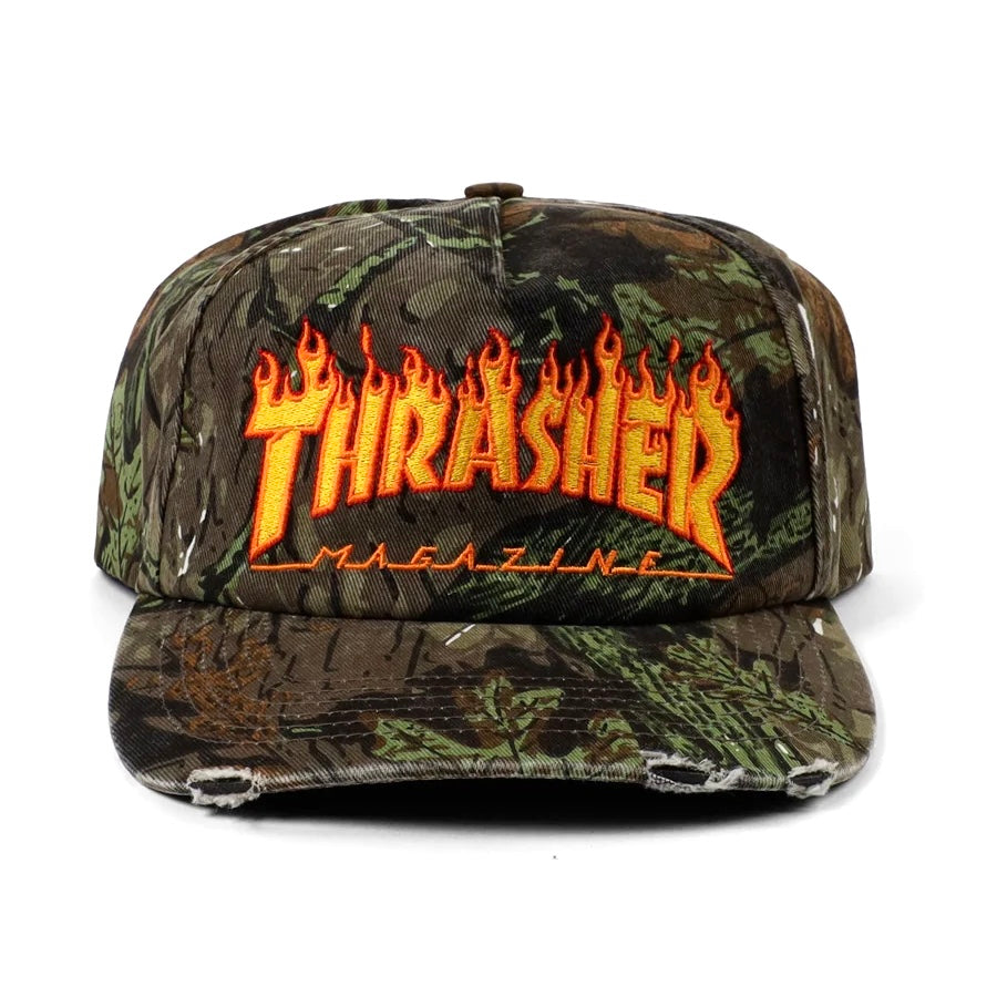 Thrasher “Flames” (Camo) Hat