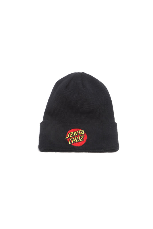 Santa Cruz Dot “Black” Beanie