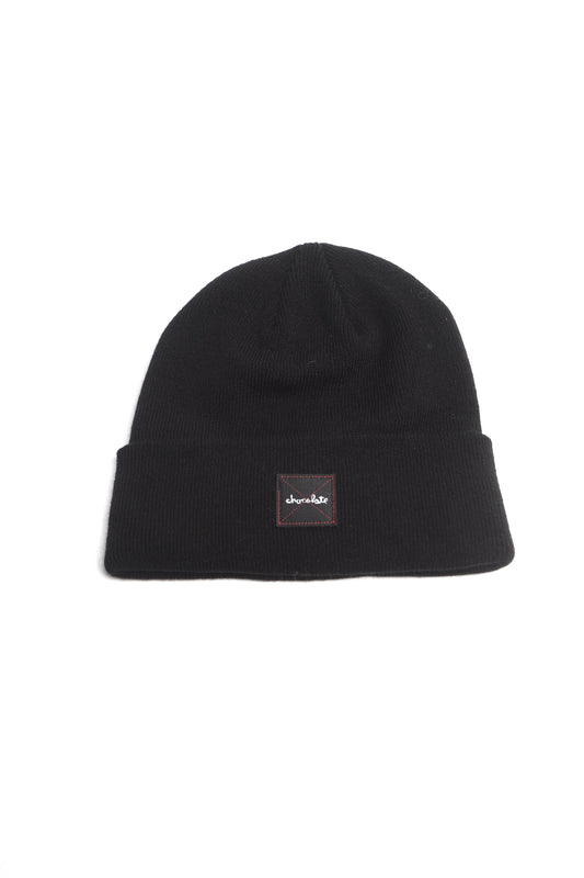 Chocolate Square “Black/Black” Beanie