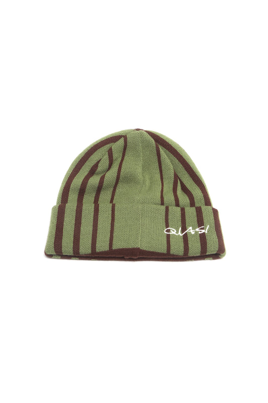 Quasi Blender “Green/Brown” Beanie