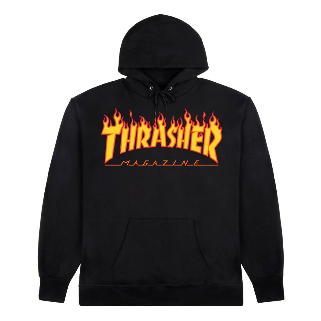 Thrasher “Flames” “Black” Hoodie