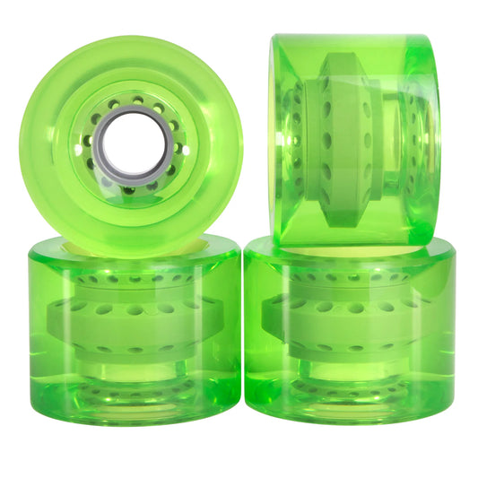 Classic Clear “Green” 60mm 78a Cruiser Wheels