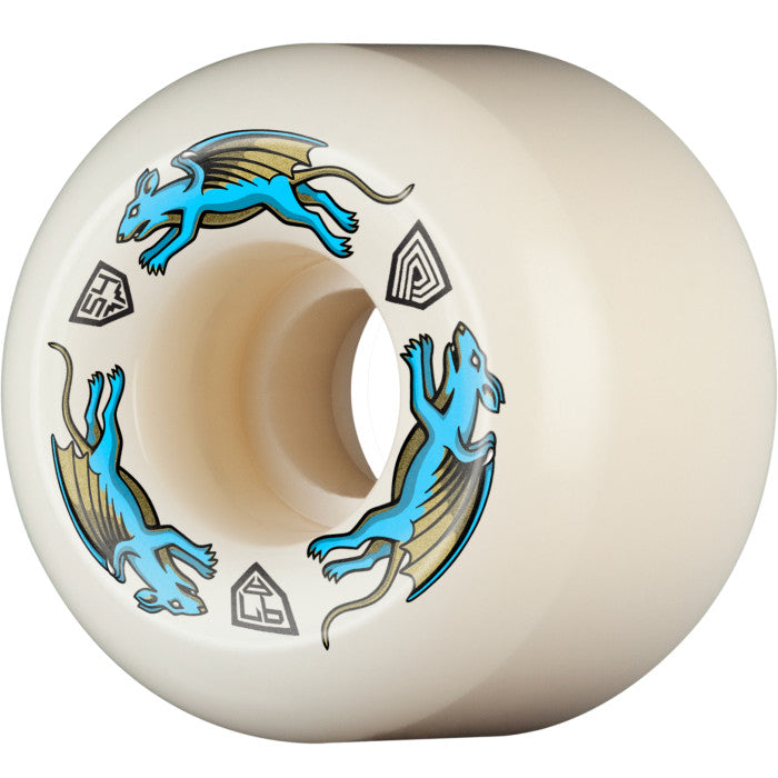 Dragon “Nano Rats” 97A Wheels 54mm x 34mm Blue