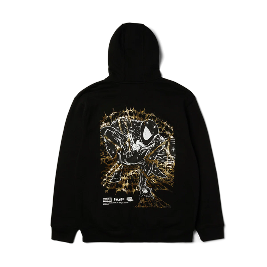 Spider-Man X Huf Arachknight Black Zip up Hoodie