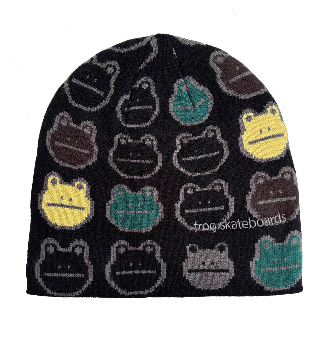 Frog Nation Beanie “Black”