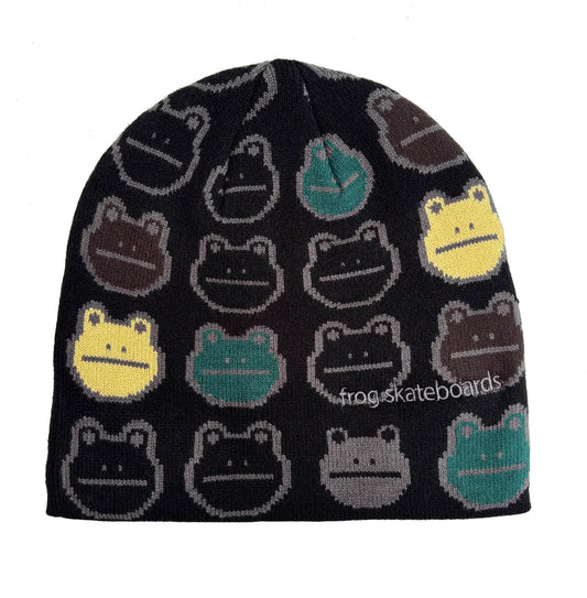 Frog Nation Beanie “Black”
