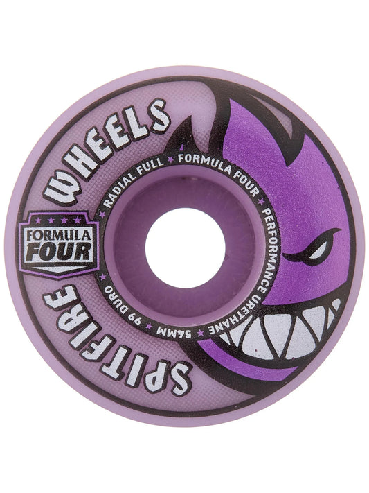 Spitfire F4 99 “Purple” Radial Full 54mm Wheels