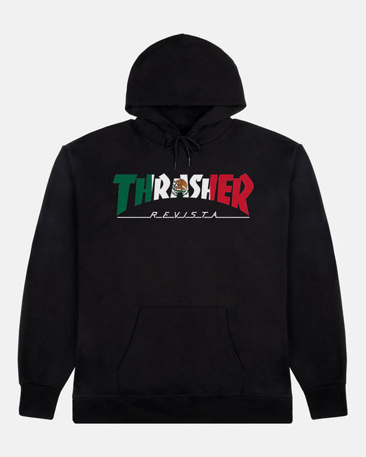 Thrasher “Mexico Revista”  “Black” Hoodie
