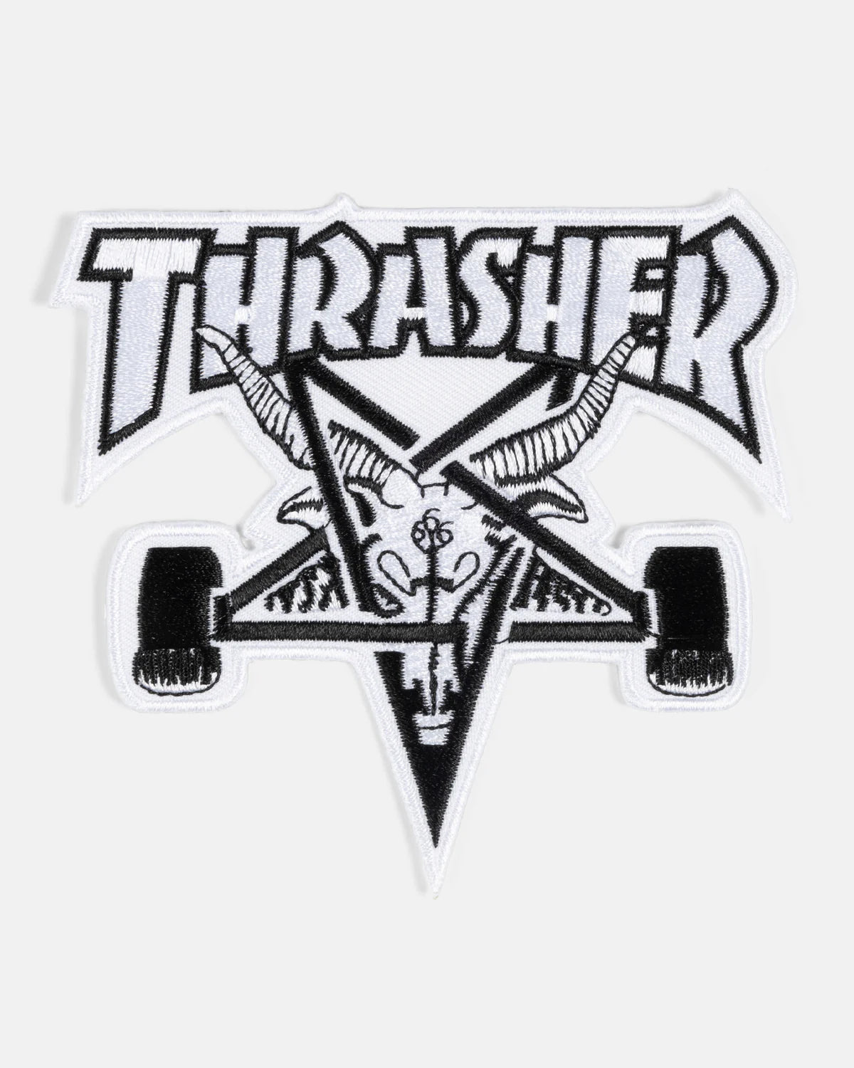 Thrasher Skate Goat  “White” Patch