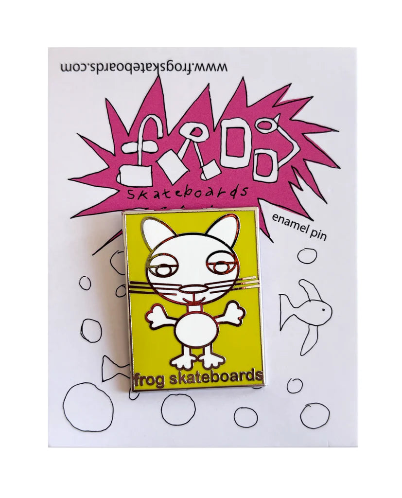 Frog “Yellow Cat” Pin