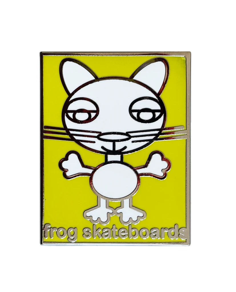 Frog “Yellow Cat” Pin