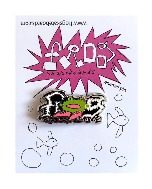Frog “Big Shoes” Pin