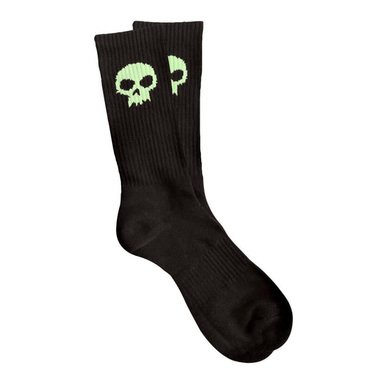 Zero “Skull” Black / Glow in the Dark Socks