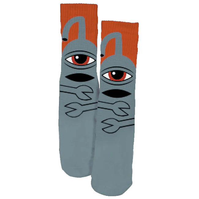 Toy Machine “Sect Hug” Sock (Grey)