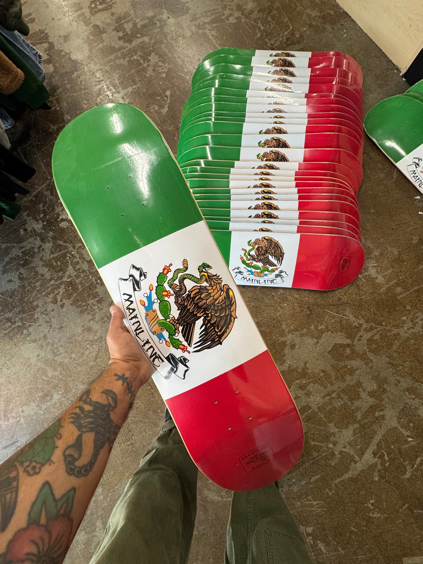 # “Viva Mexico” Mainline Deck 8.25