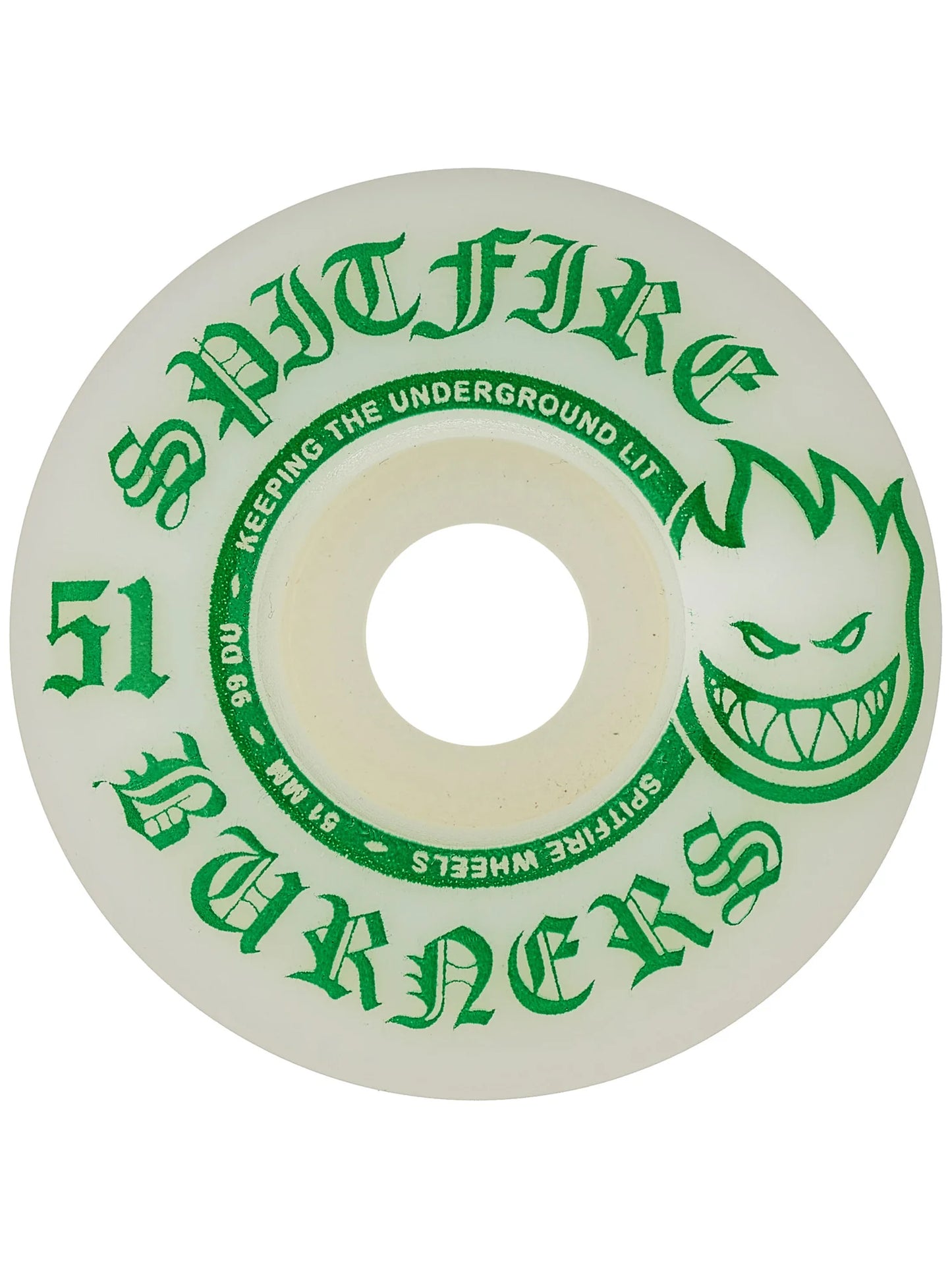 Spitfire 99Du “Burners” 51mm (Green)