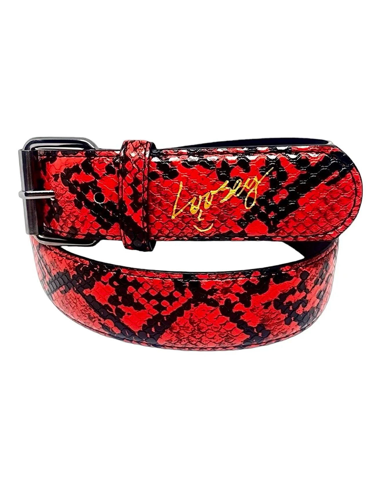 Loosey “Slither Red” Belt