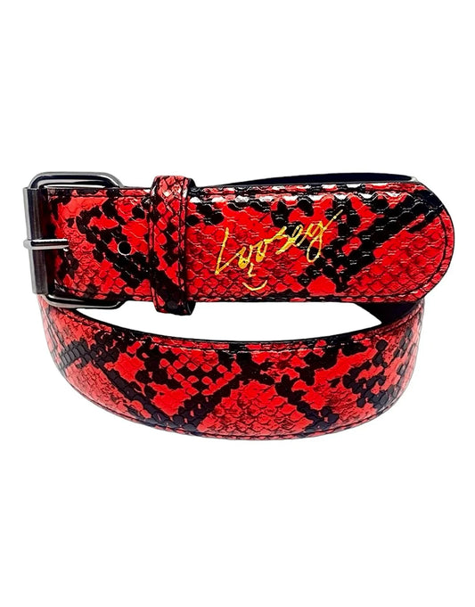 Loosey “Slither Red” Belt
