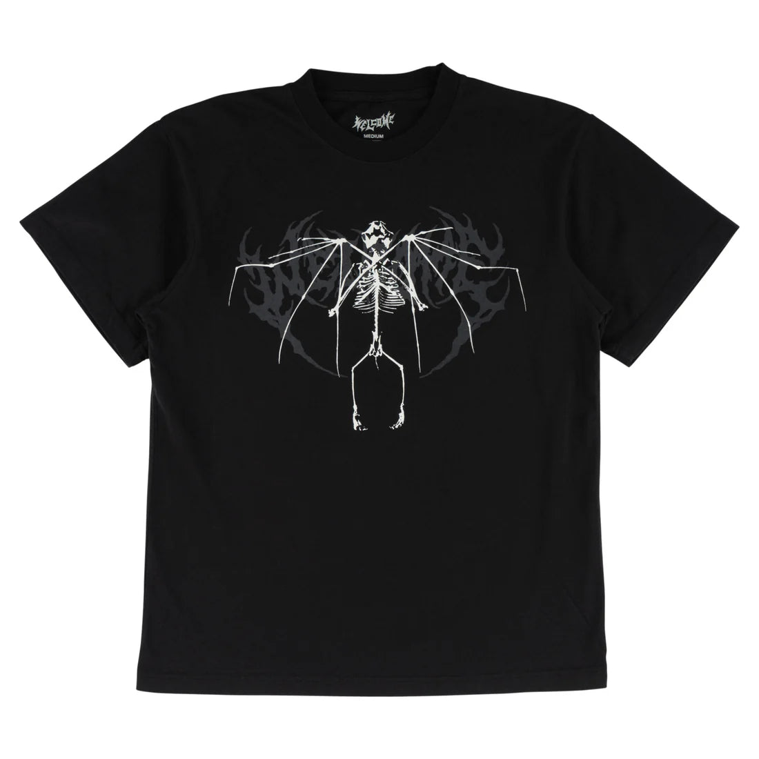 Welcome “Echo” Boxy Shirt (Black)
