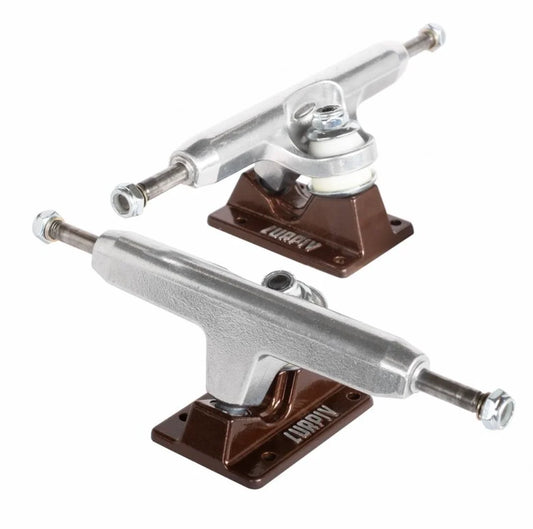 Lurpiv 3 “Polished/Brown” Trucks