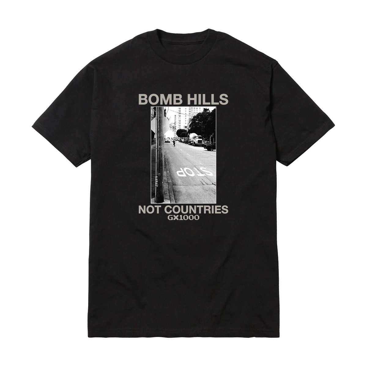 GX1000 “Bomb Hills” (Black/Grey) Shirt