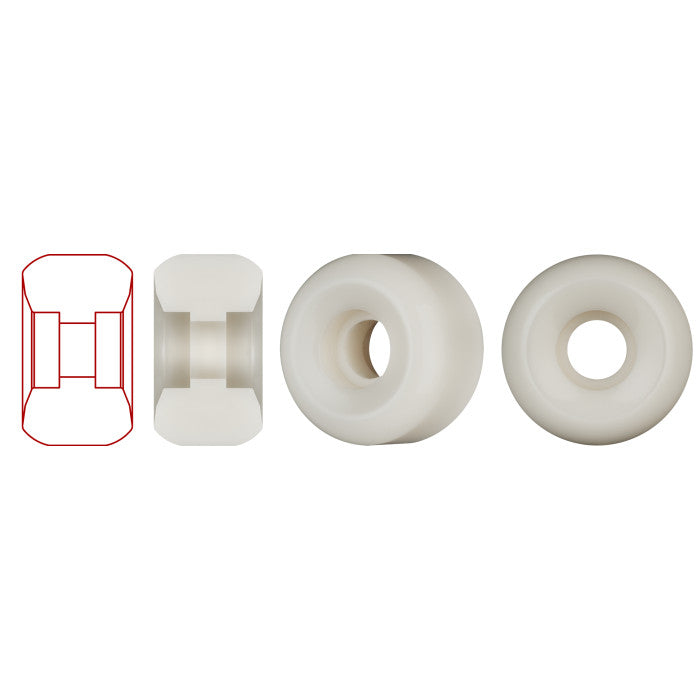 Dragon “Bomber” 88A Wheels 60mm x 40mm Green