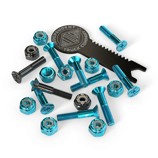 1in Phillips Independent Blue/Black Hardware