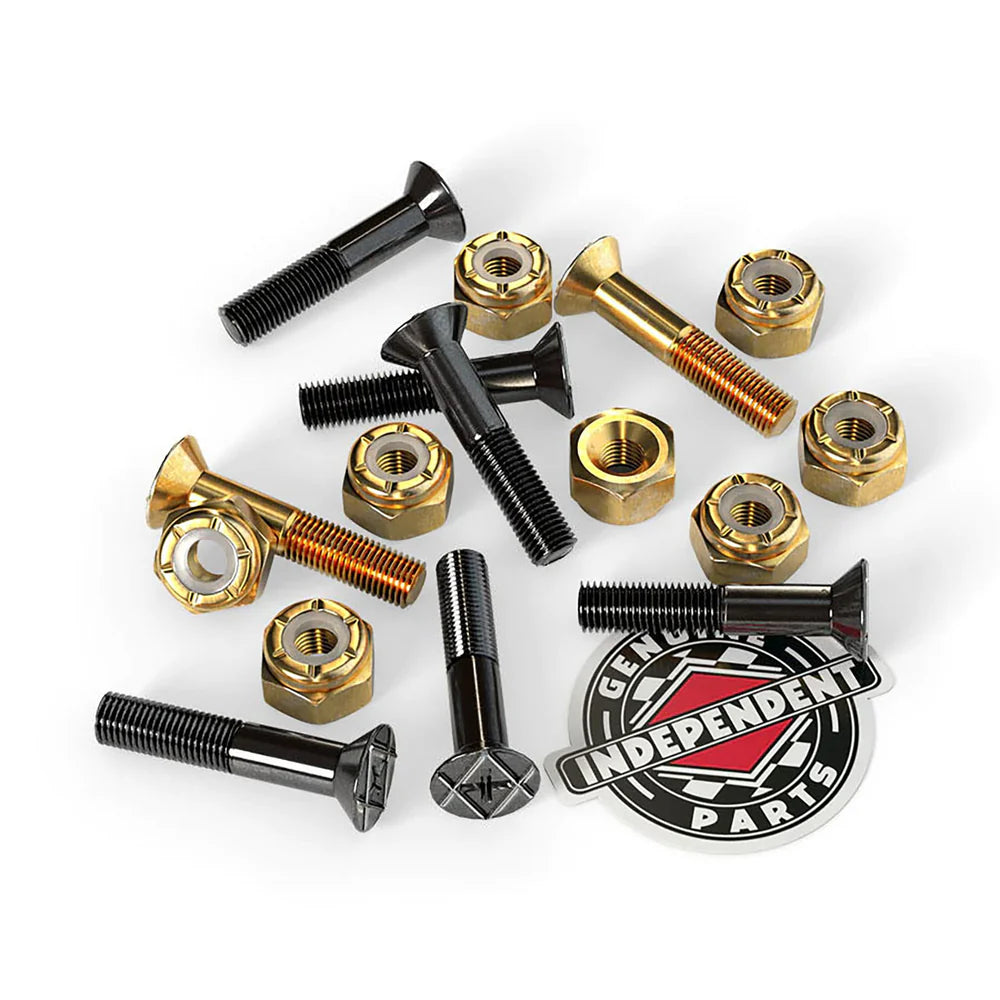 1in Phillips Independent Black/Gold Hardware